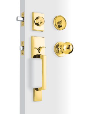 44998 - Jaladera y perilla, Porto llave-mariposa, LB, HERMEX