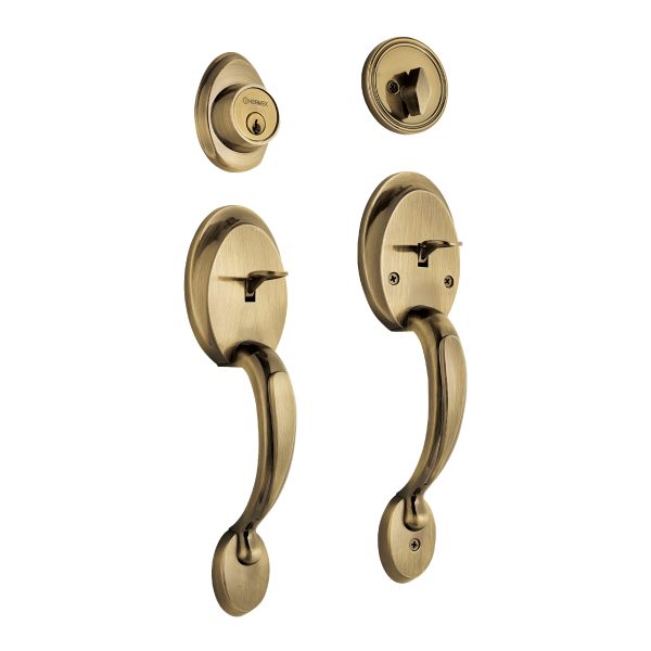 23677 - Doble jaladera y perilla, Berna mariposa, LA, BASIC