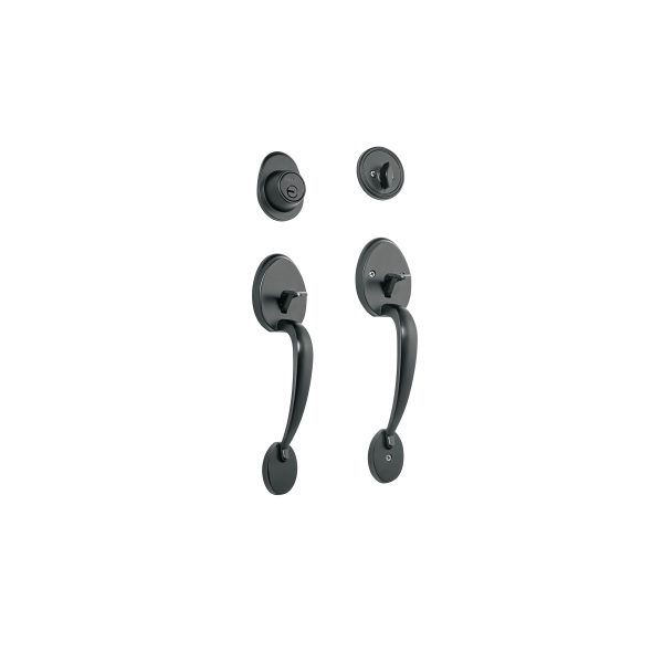 CEP-61JJ.jpg 48438 - Doble jaladera y perilla, Lugo mariposa, negro, HERMEX