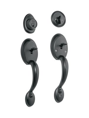 CEP-61JJP.jpg 27240 - Doble jaladera y perilla, Berna mariposa, negro, BASIC