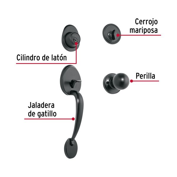 CEP-61PJFC1.jpg 48437 - Jaladera y perilla, Lugo llave-mariposa, negro, HERMEX