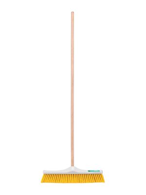 57036 - Cepillo industrial cerda suave de 50 cm, bastón de madera