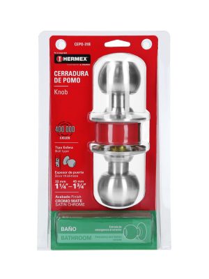 CEPO-31BE1.jpg 43462 - Cerradura tipo esfera para baño, cromo mate, HERMEX