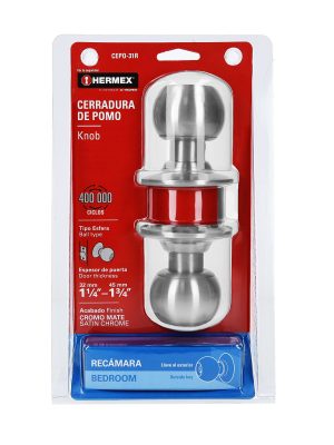CEPO-31RE1.jpg 43464 - Cerradura tipo esfera para recámara, cromo mate, HERMEX