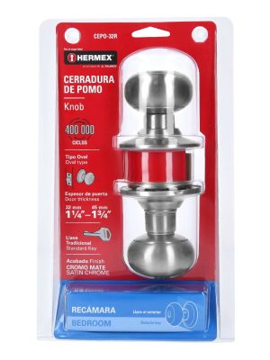 CEPO-32RE1.jpg 43452 - Cerradura tipo oval para recámara, cromo mate, HERMEX