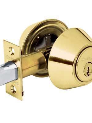 CERO-11PD1.jpg 23613 - Cerrojo llave-mariposa latón brillante, llave tradicional