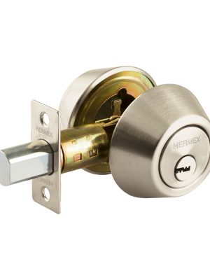 CERO-42.jpg 44035 - Cerrojo llave-llave níquel satin , llave de puntos, Hermex