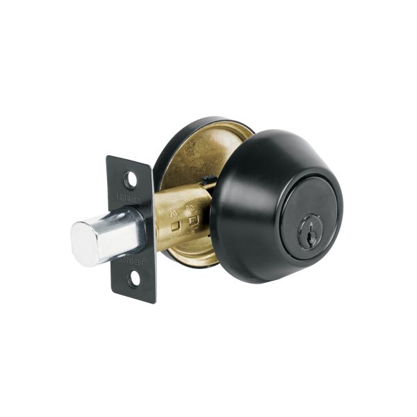 26066 - Cerrojo llave-llave negro, llave tradicional, BASIC