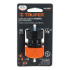 CF-1-2TE1.png 102989 - Conector 1/2' hembra de ABS con tuerca de ajuste manual