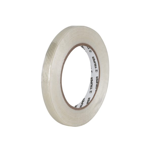 103027 - Cinta flejadora con filamentos 12mm x 50 m, transparente