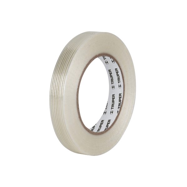 103028 - Cinta flejadora con filamentos 18mm x 50 m, transparente