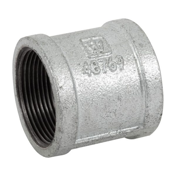 48769 - Cople reforzado de acero galvanizado de 1-1/2', Foset