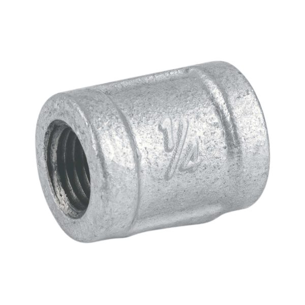 43965 - Cople reforzado de acero galvanizado de 1/4', FOSET