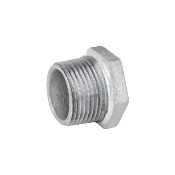 47505 - Reducción bushing acero galvanizado 1'x 3/4', Foset