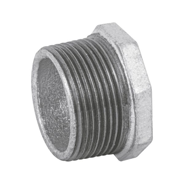 48776 - Reducción bushing acero galvanizado 1-1/4 x 1', Foset