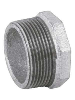 48777 - Reducción bushing acero galvanizado 1-1/2 x 1/2', Foset