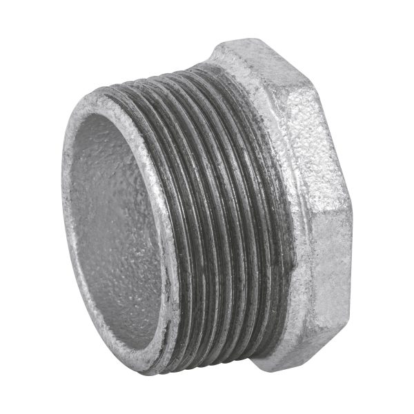 48778 - Reducción bushing acero galvanizado 1-1/2 x 3/4', Foset