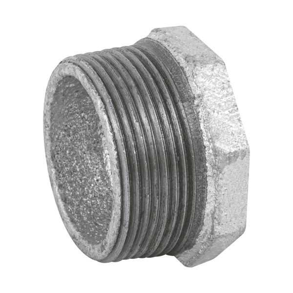 48779 - Reducción bushing acero galvanizado 1-1/2 x 1', Foset