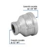 48761 - Reducción campana acero galvanizado 1-1/4' x 1/2', Foset