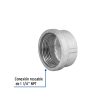 48786 - Tapón hembra 1-1/4' de acero galvanizado, Foset