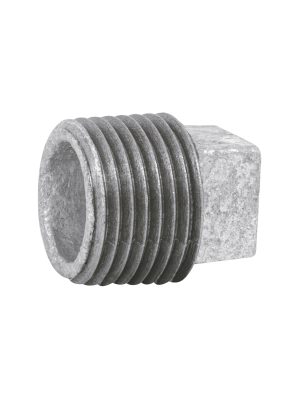 47494 - Tapón macho 1/2' de acero galvanizado, Foset