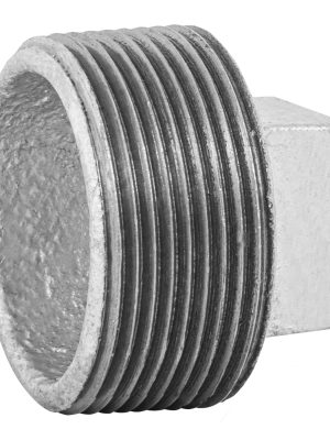 48784 - Tapón macho 1-1/2' de acero galvanizado, Foset