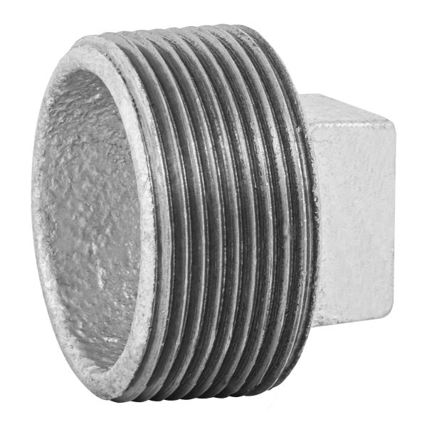 48784 - Tapón macho 1-1/2' de acero galvanizado, Foset