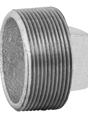 48785 - Tapón macho 2' de acero galvanizado, Foset