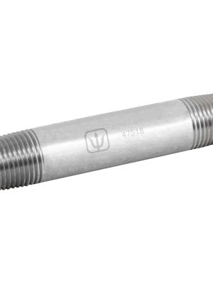 47518 - Niple de acero galvanizado 1/2' x 4', Foset