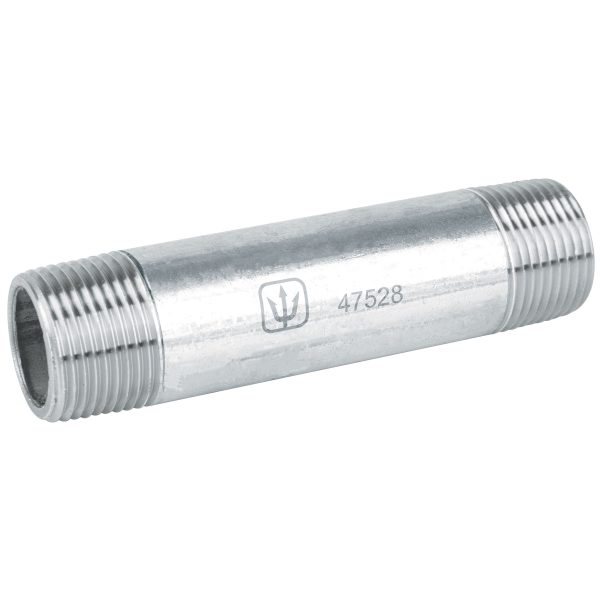 47528 - Niple de acero galvanizado 3/4' x 4', Foset