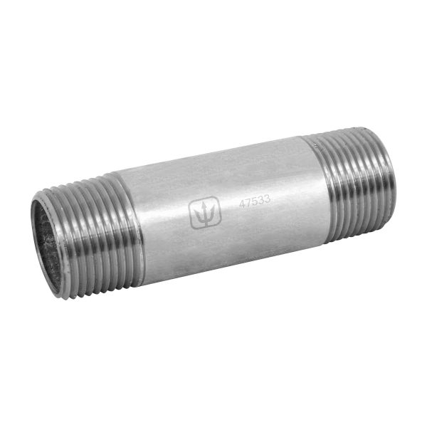 47533 - Niple de acero galvanizado 1' x 4', Foset