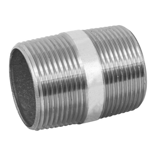 48828 - Niple de acero galvanizado 1-1/4 x 2', Foset