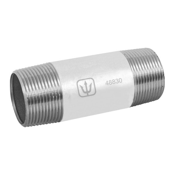 48830 - Niple de acero galvanizado 1-1/4 x 4', Foset