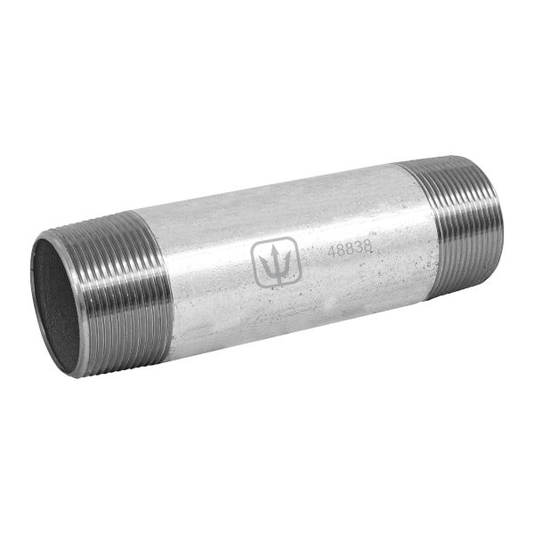48838 - Niple de acero galvanizado 1-1/2 x 6', Foset