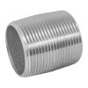 48789 - Niple de acero galvanizado 1-1/4' cuerda corrida, Foset