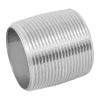 48790 - Niple de acero galvanizado 1-1/2' cuerda corrida, Foset