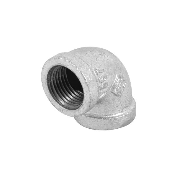 47557 - Codo 90° acero galvanizado de 1/2', Foset