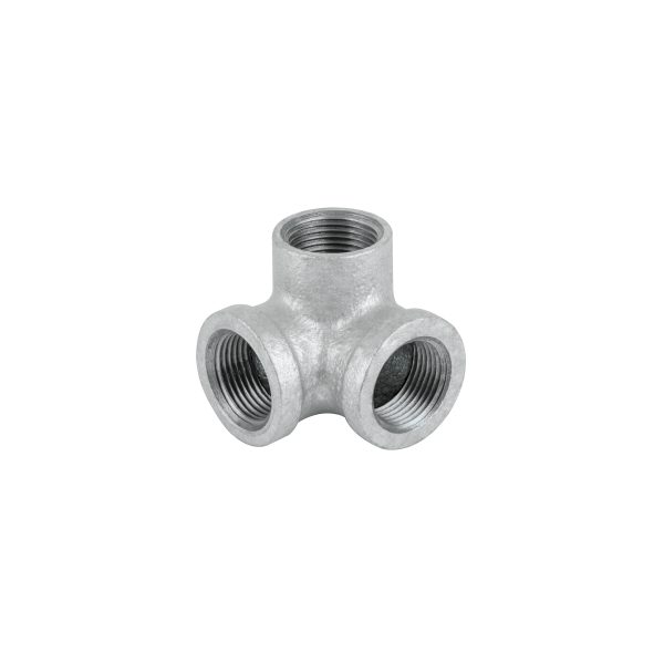 48741 - Codo rincón acero galvanizado de 3/4', Foset