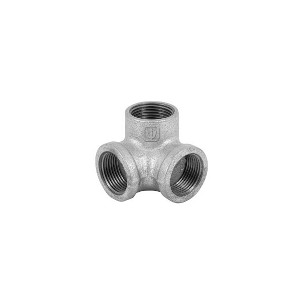 48742 - Codo rincón acero galvanizado de 1', Foset