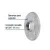 48738 - Brida de acero galvanizado de 3/4', Foset