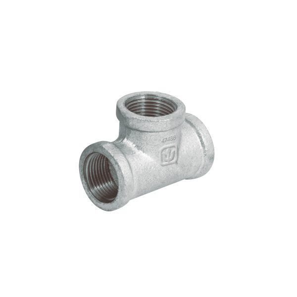 47486 - Tee sencilla 3/4' acero galvanizado, Foset
