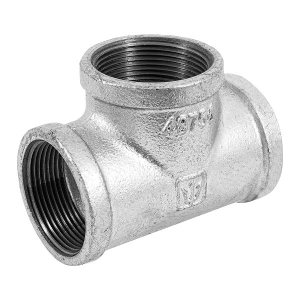 48756 - Tee sencilla 1-1/2' acero galvanizado, Foset