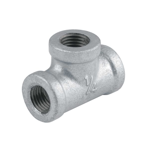 43980 - Tee sencilla acero galvanizado 1/4', FOSET