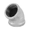 47541 - Codo 45° acero galvanizado de 1', Foset