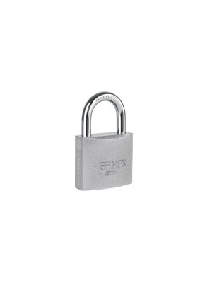 43316 - Candado de hierro 45 mm gancho corto en caja, HERMEX