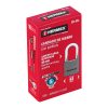 43802 - Candado de hierro 63 mm gancho largo en caja, HERMEX