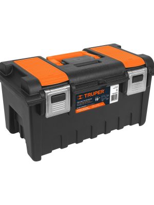 CHA-19S.jpg 11811 - Caja p/herramienta 19' c/compartimentos y broches metálicos