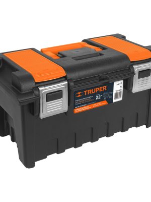 CHA-22S.jpg 11812 - Caja p/herramienta 22' c/compartimentos y broches metálicos