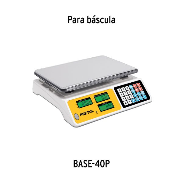 27103 - Charola de acero inox para báscula electrónica, Pretul