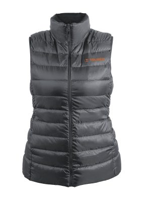 69993 - Chaleco de plumas ligero para mujer, gris, CH, TRUPER